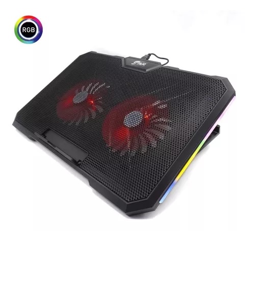 Base Gamer Refrigerante De Portátil 2 Ventiladores Rgb-013